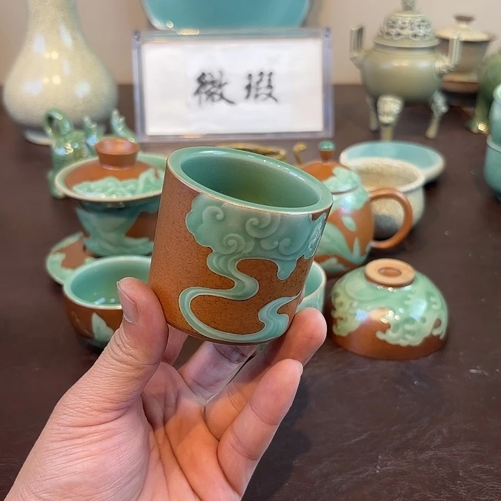 瓷片龙泉青瓷福利青瓷