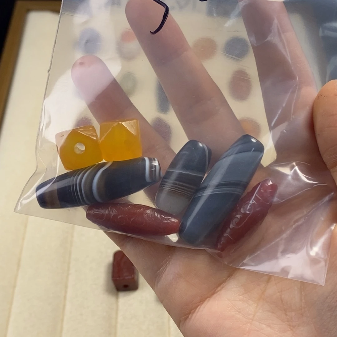 *****玛瑙/玉髓合金颈饰