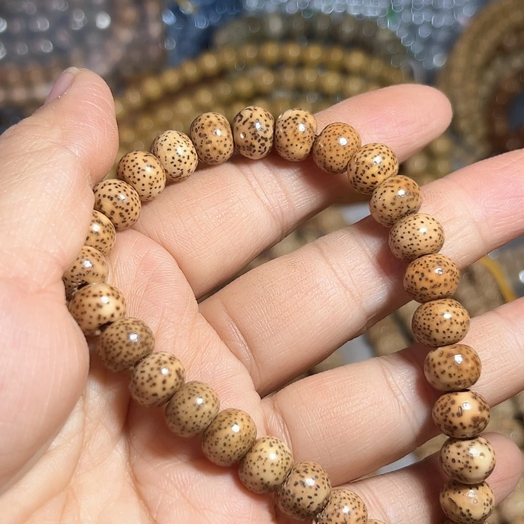 星月菩提手串小*星月菩提原生态