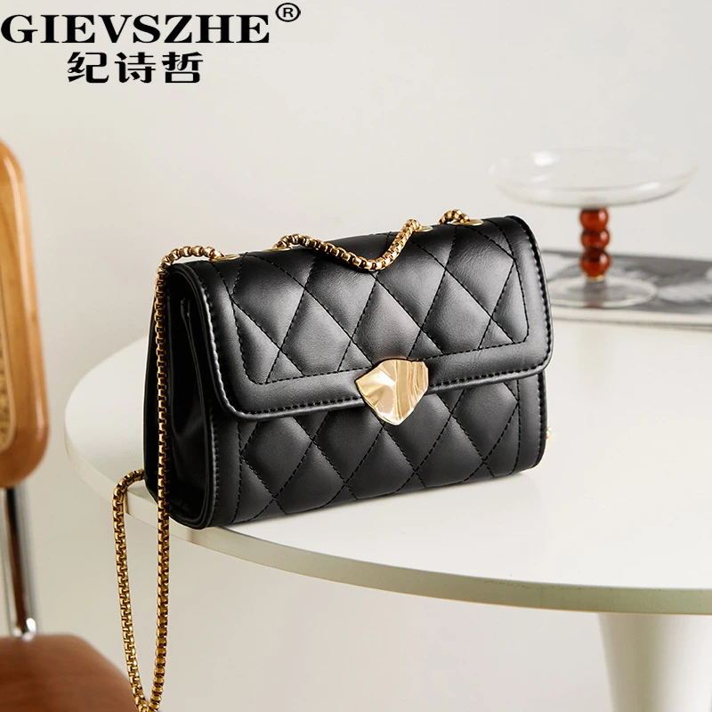 纪诗哲包包女款链条包斜挎包腋下包送女友老婆生日情人节礼物