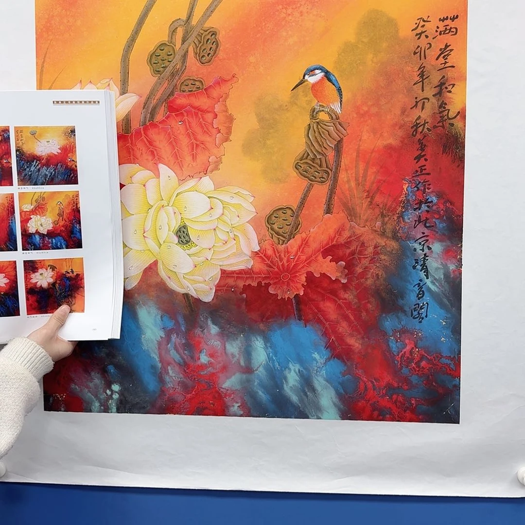 国画多次参加国内外