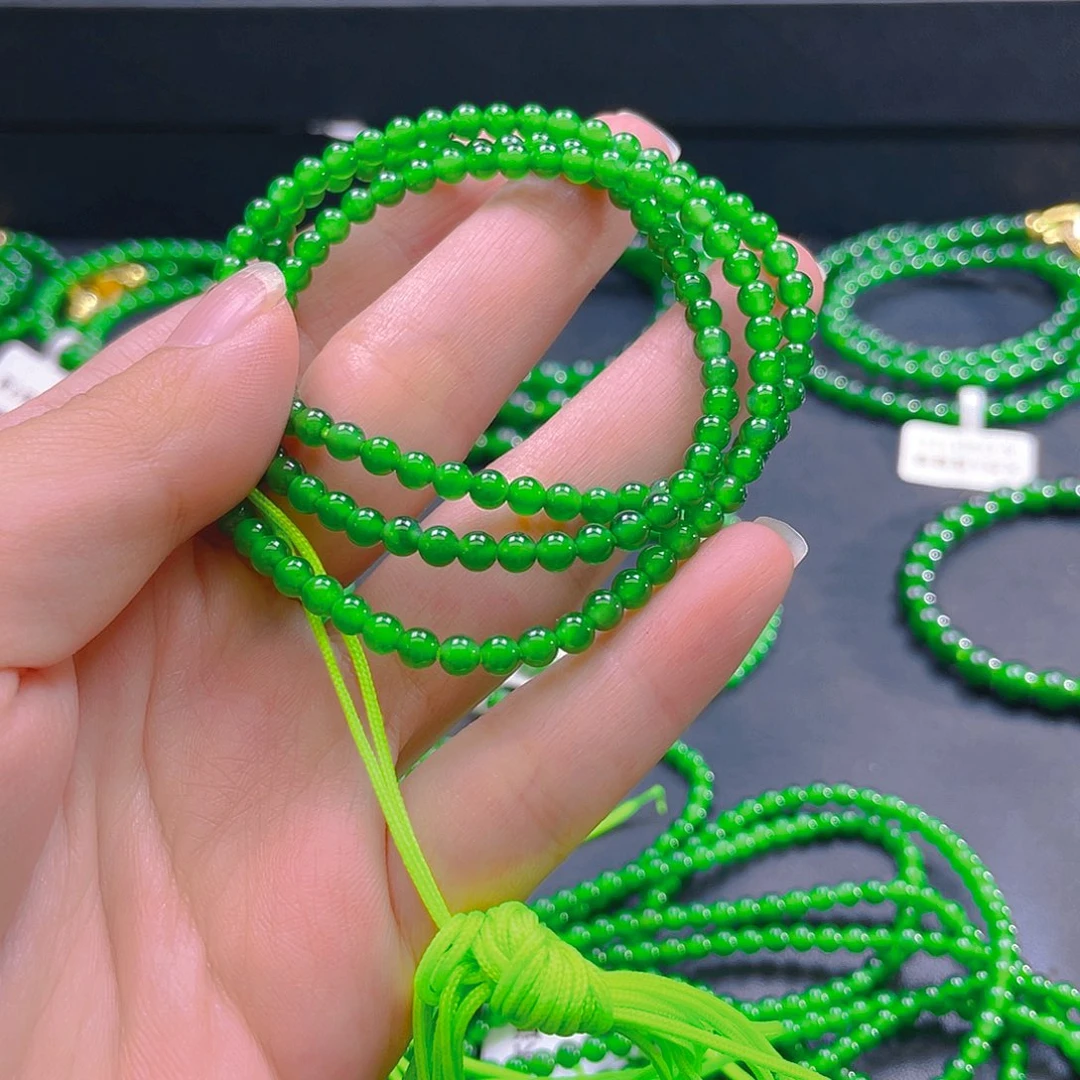 翡翠未镶嵌颈饰