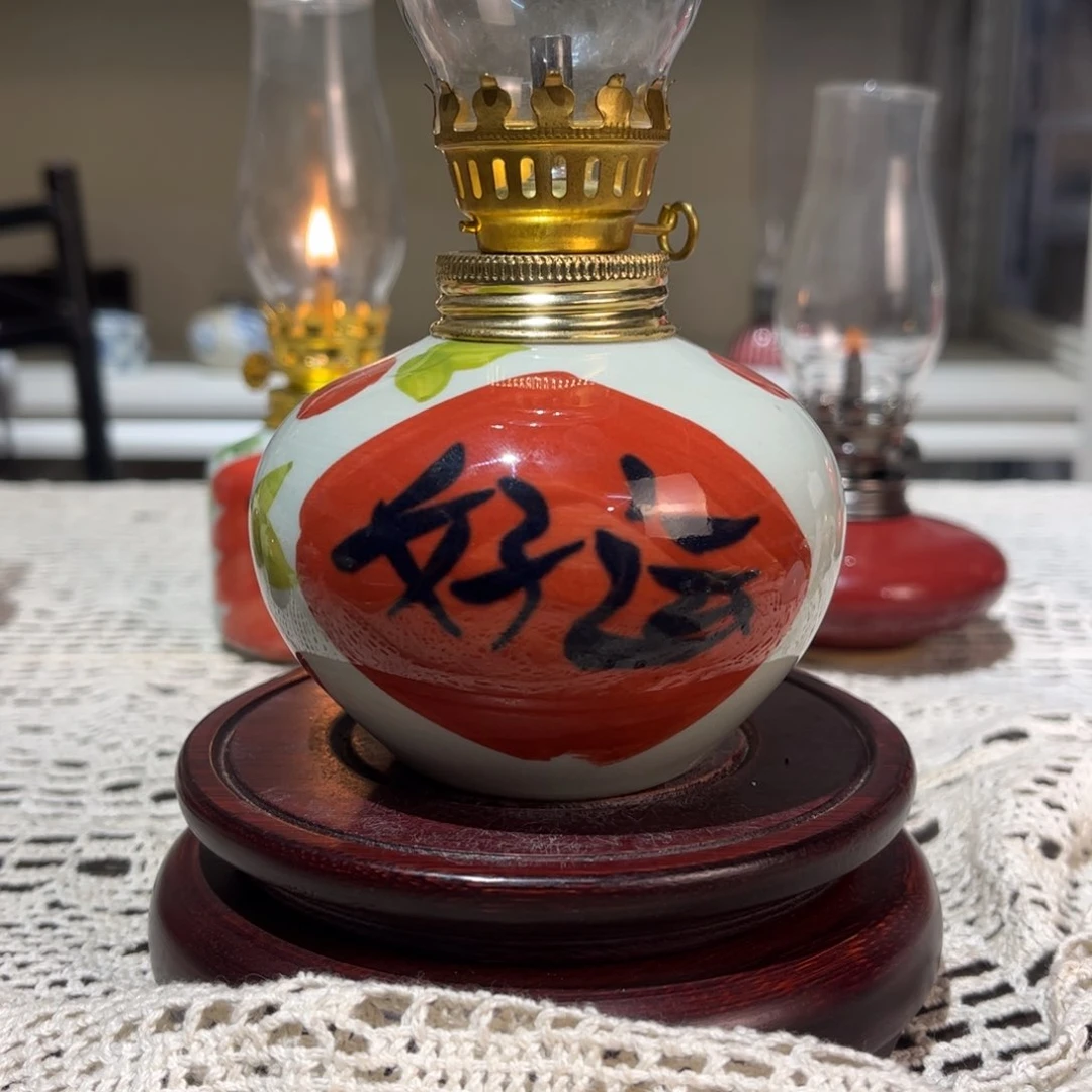 摆件景德镇手工陶瓷灯