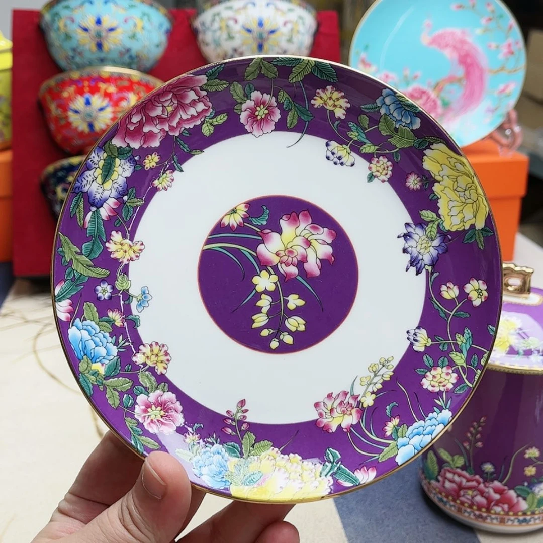 【闪购商品】珐琅6英寸1紫。。。。