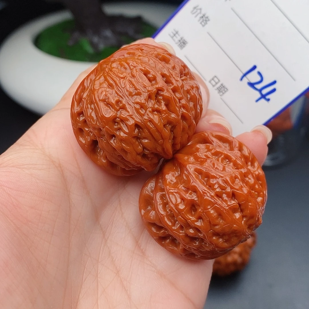 把件文玩核桃39铁锤124