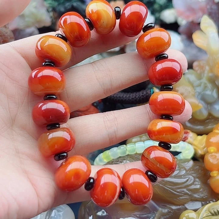 吊坠玛瑙未镶嵌逆*寒