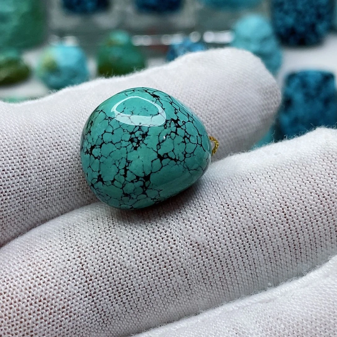 绿松石珠宝奇石未镶嵌