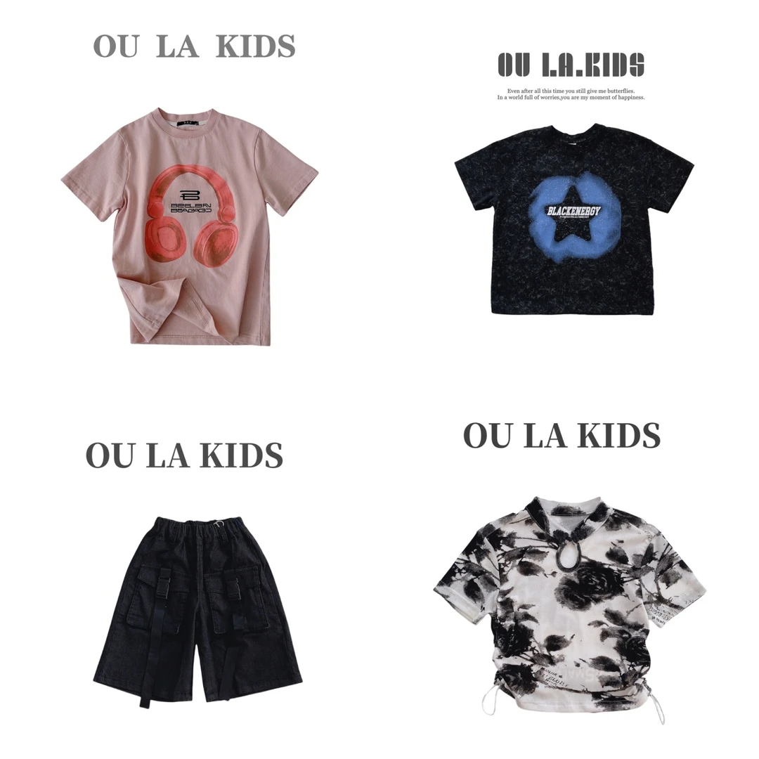 30-2024春秋夏女大童装清直播间福利卫衣童装合集.