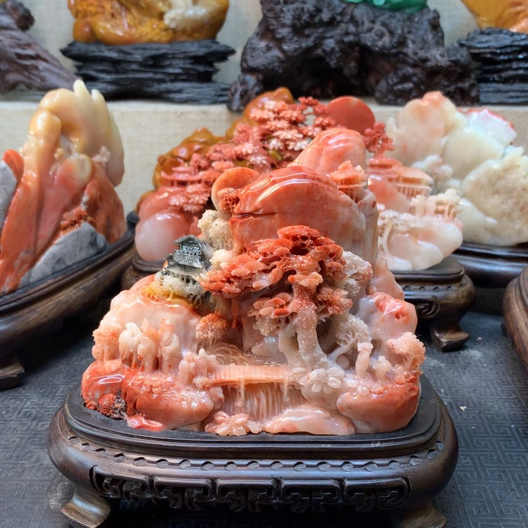 寿山石寿山石摆件