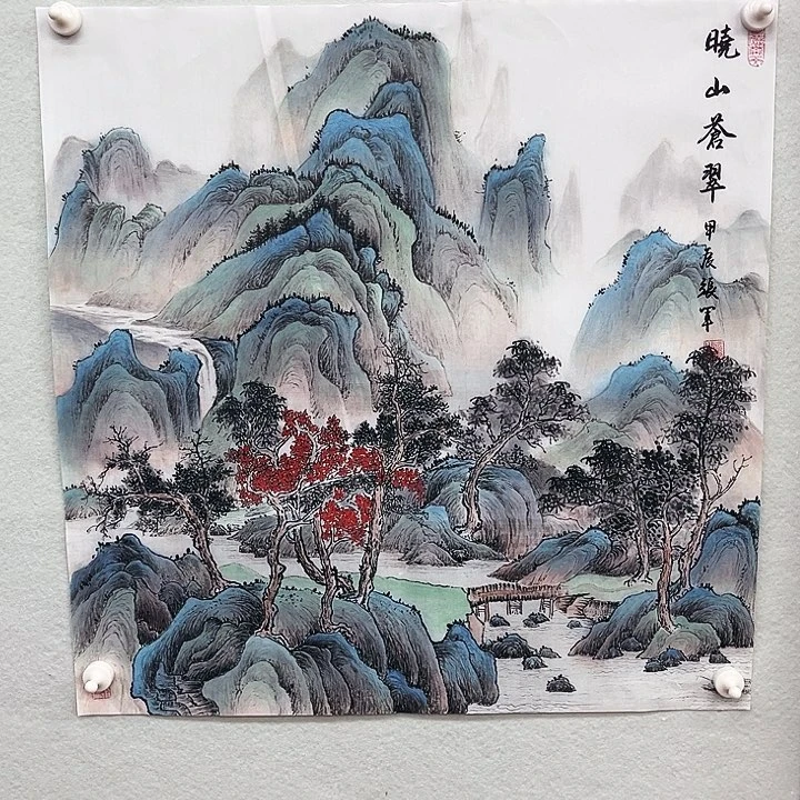 鲁岳美术艺术作品2