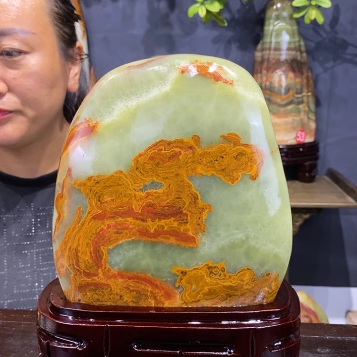 石材精品古青石摆件
