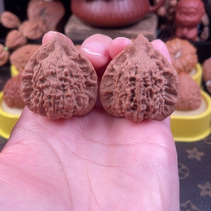 吊坠文玩核桃朱雀38