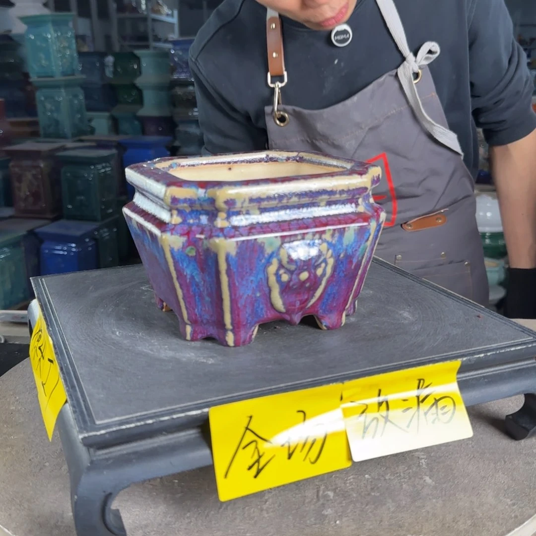 一风堂石湾花盆。