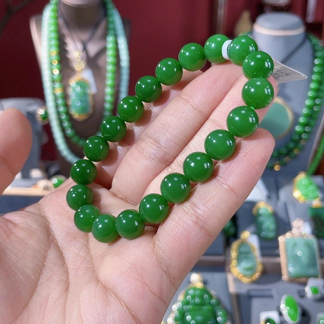 和田玉（碧玉）未镶嵌颈饰