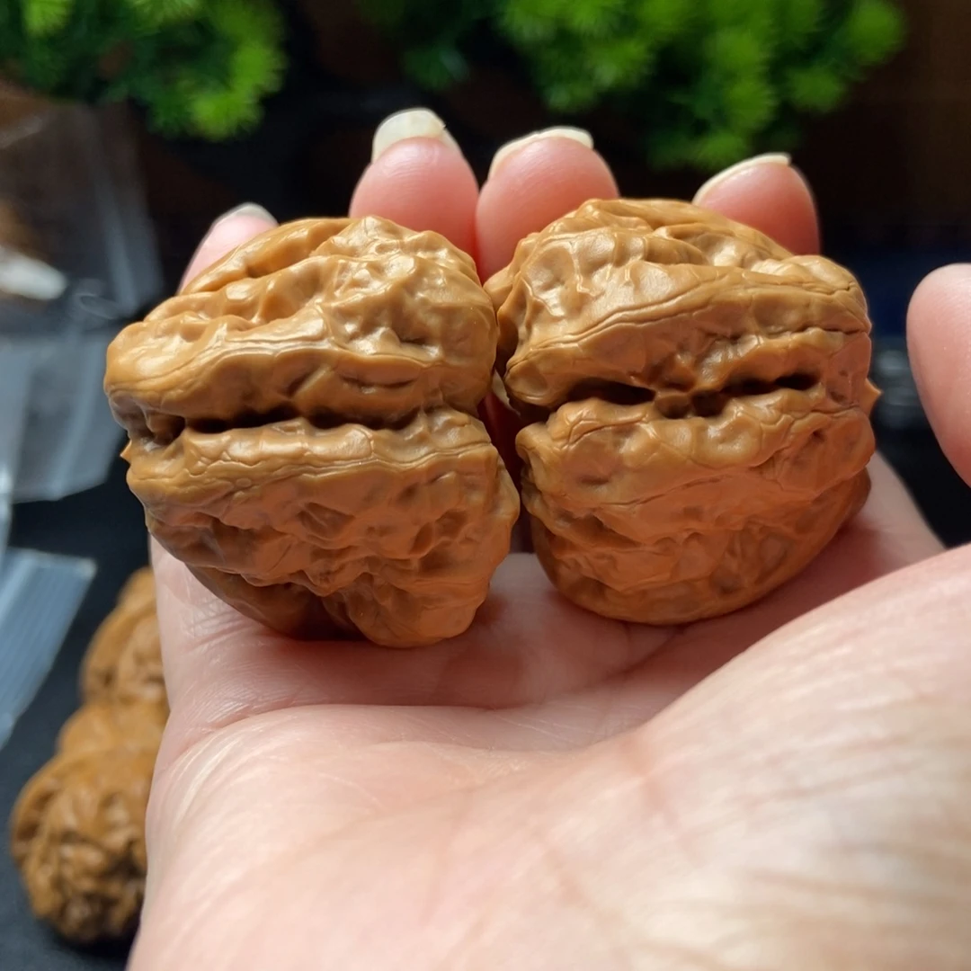 文玩核桃把件蛤蟆头40