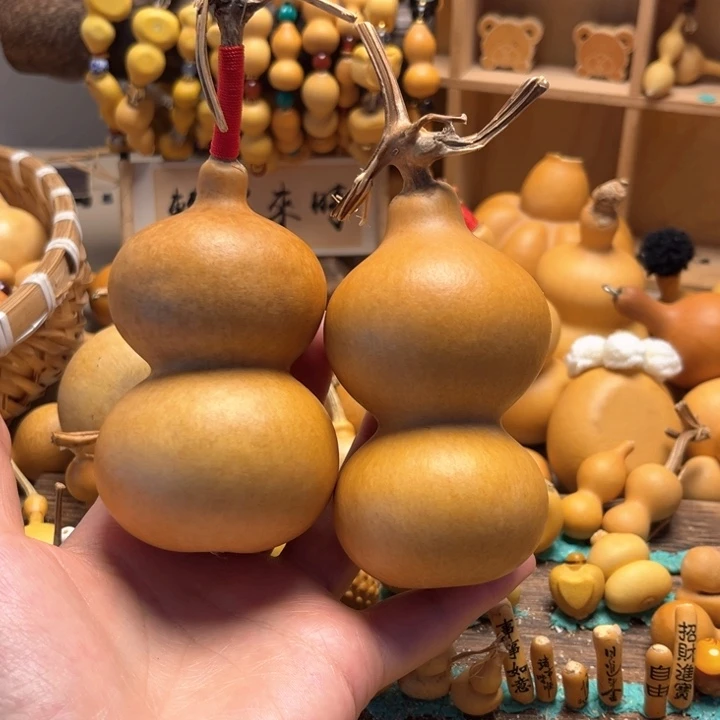 老皮八宝手把件葫芦