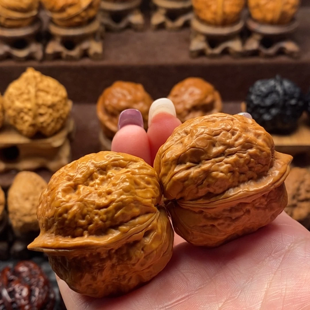 把件文玩核桃40黄金甲