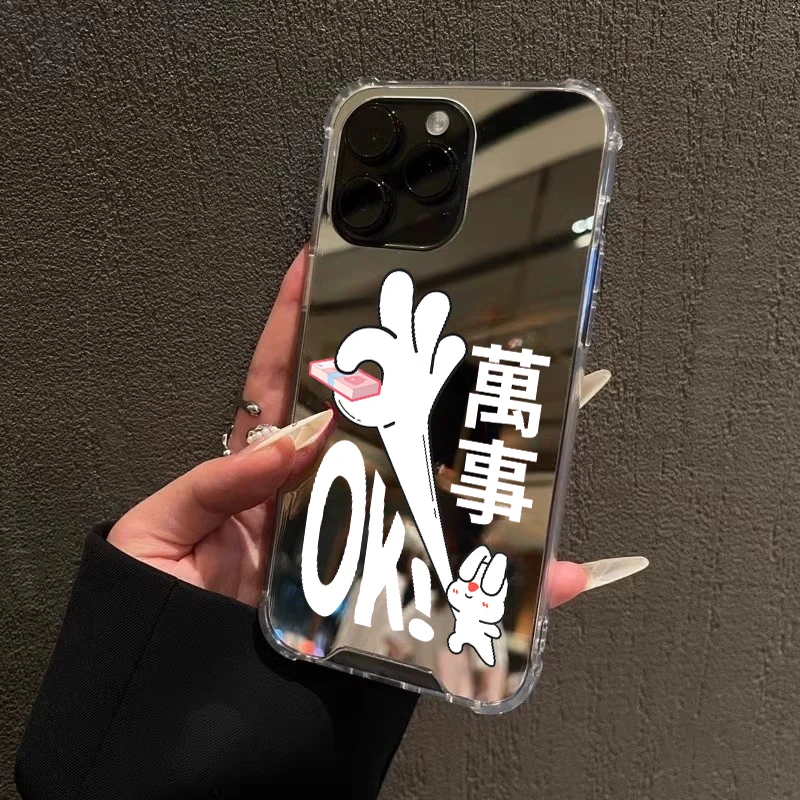 钱来万事OK手机壳适用iPhone17promax发财苹果141316好运小兔12XR