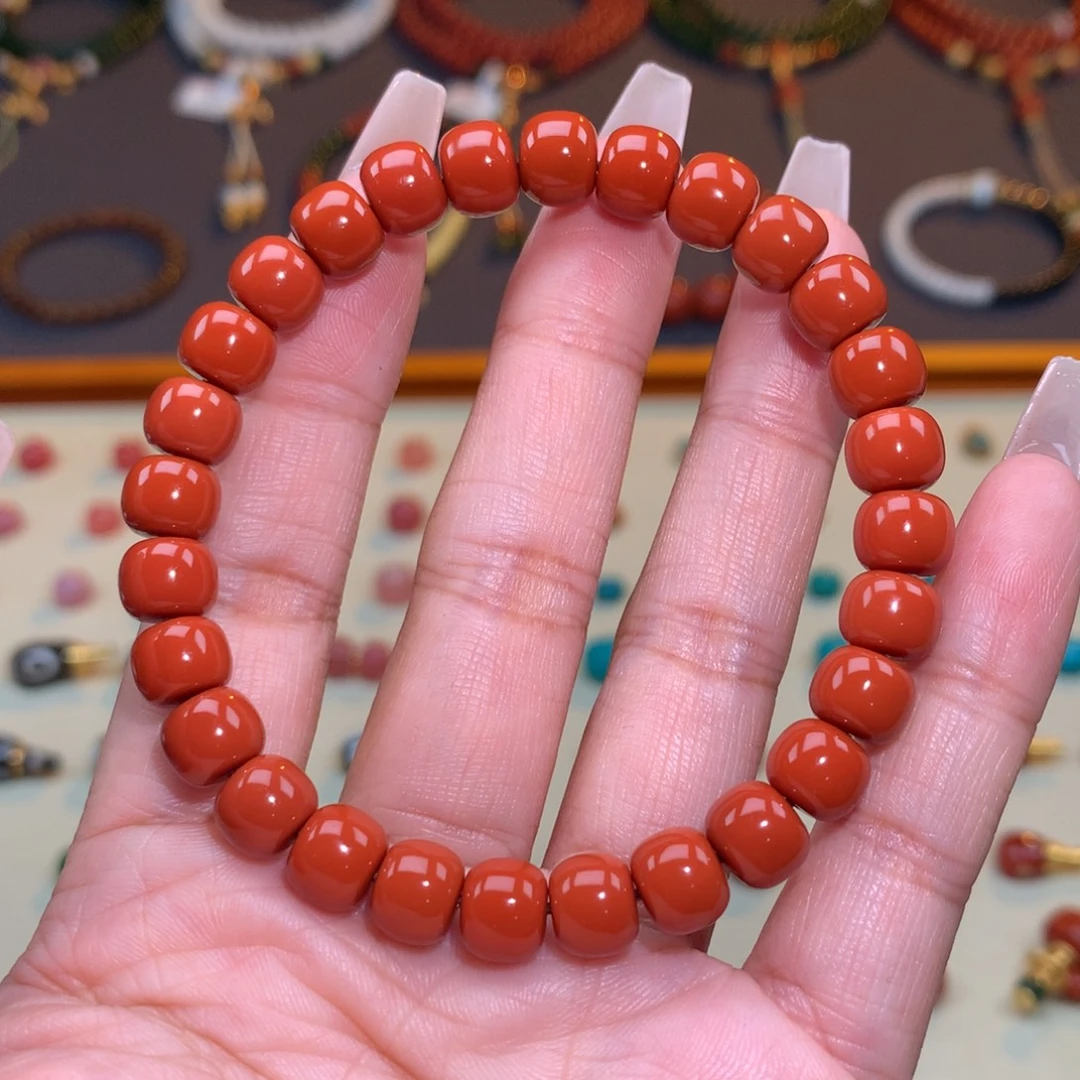 南红玛瑙未镶嵌颈饰