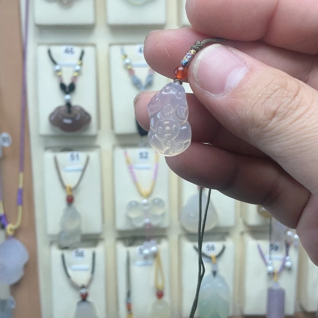 玛瑙/玉髓颈饰合金