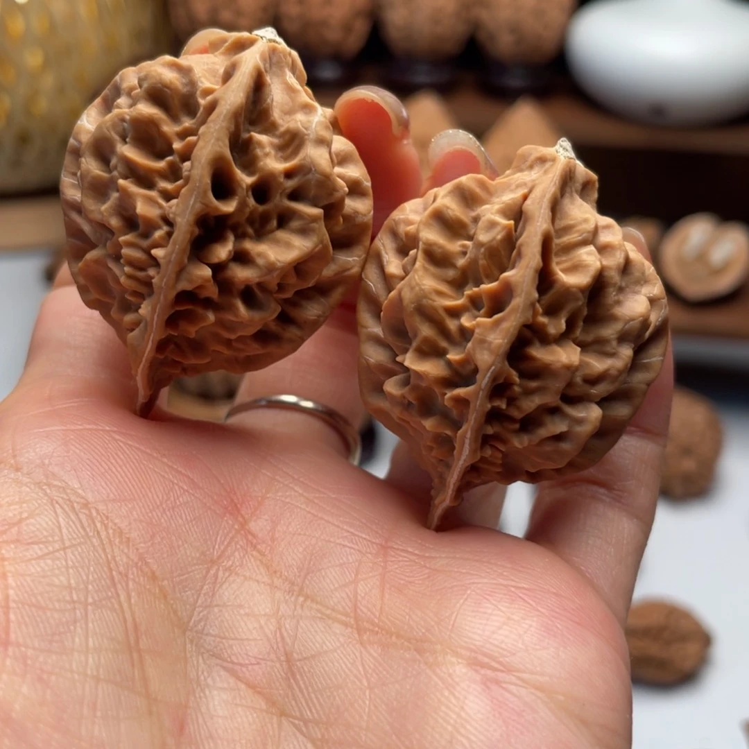 文玩核桃把件秋子8