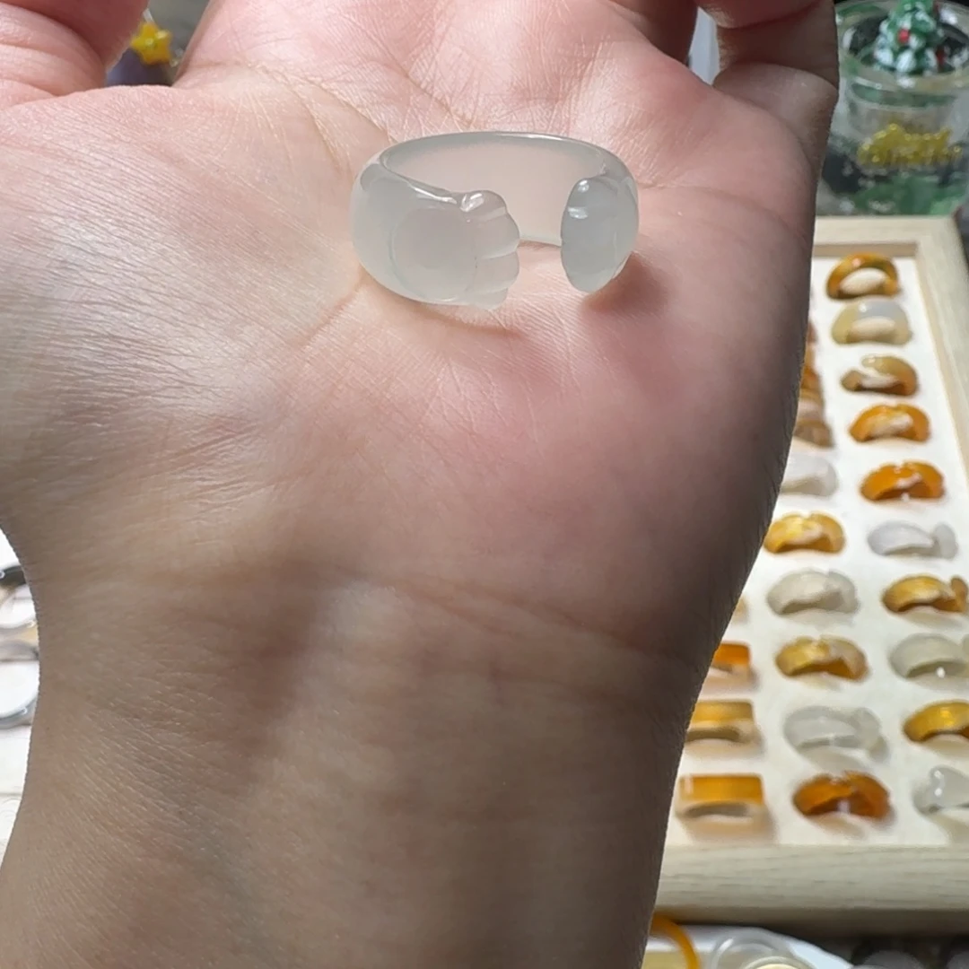 未镶嵌戒指玛瑙/玉髓698港18