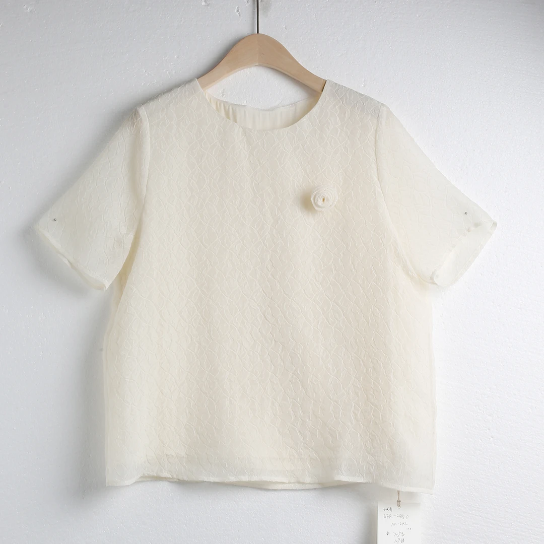 新款桑蚕丝衬衫 SFR-24150