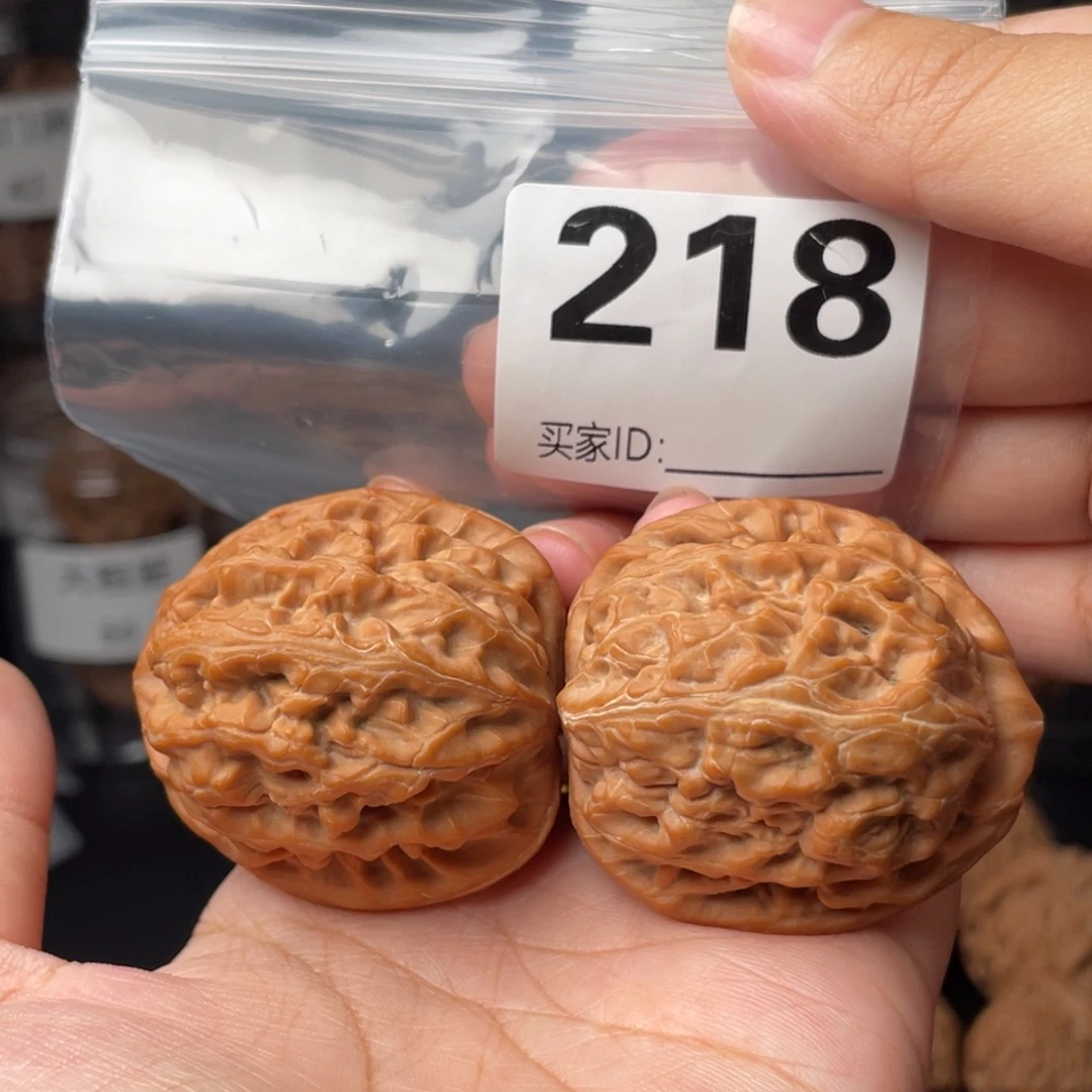 把件文玩核桃全品43红锦鲤