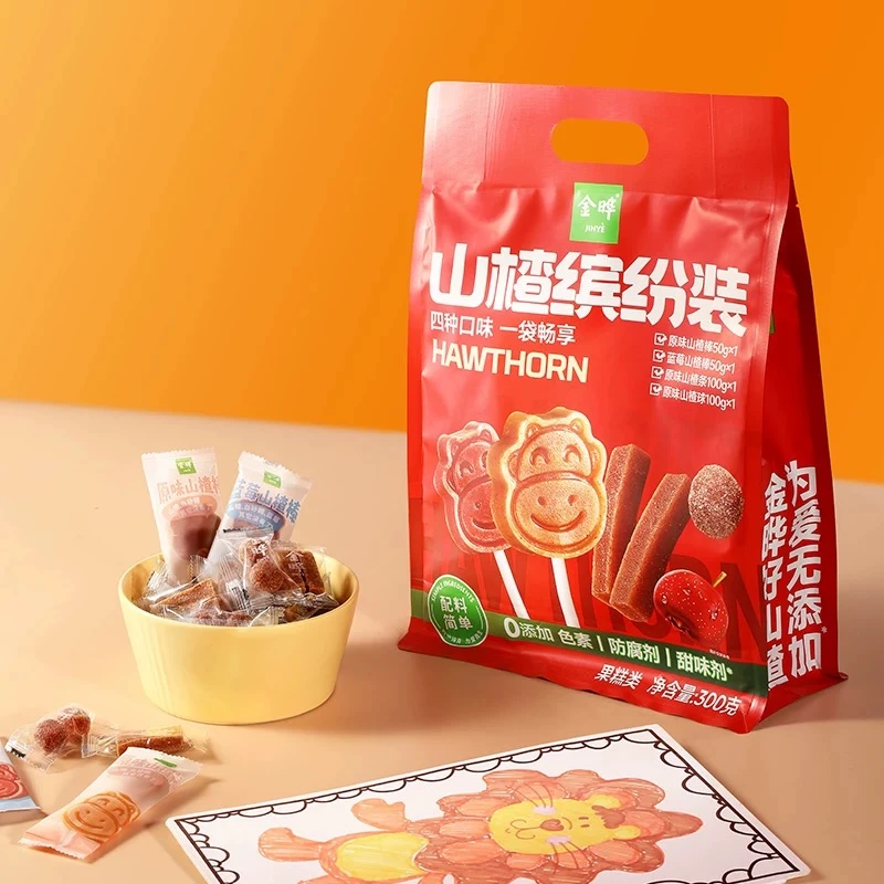 【25年10月23】2包*300g 金晔 山楂缤纷装 内含4种