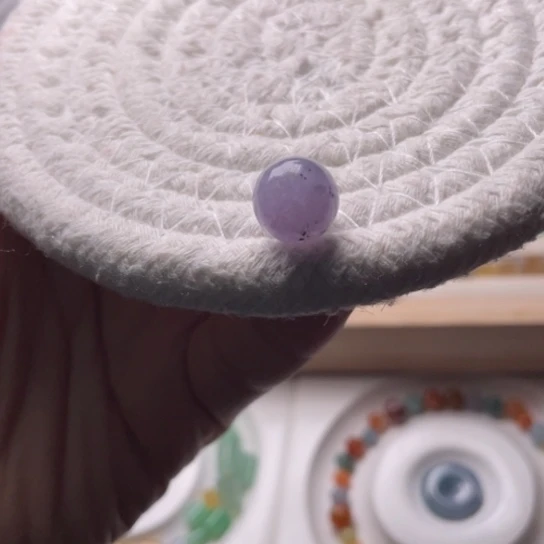 未镶嵌手链翡翠卡10.7紫乌鸡