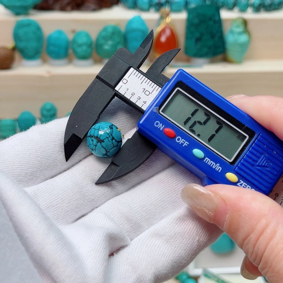 绿松石圆珠未镶嵌