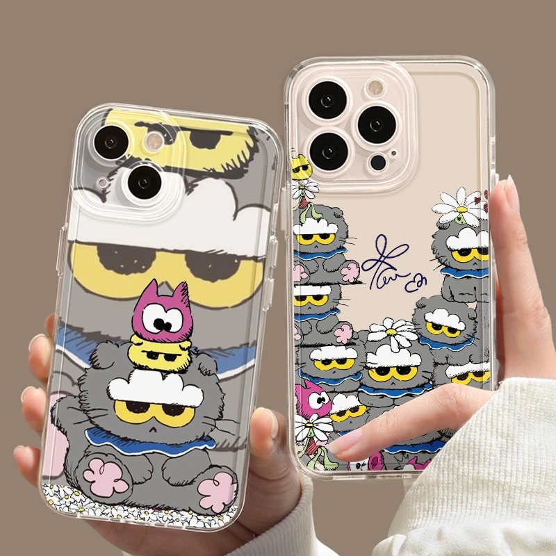 权志龙zoa小猫手机壳适用iPhone16promax苹果15华为pura80小雏菊