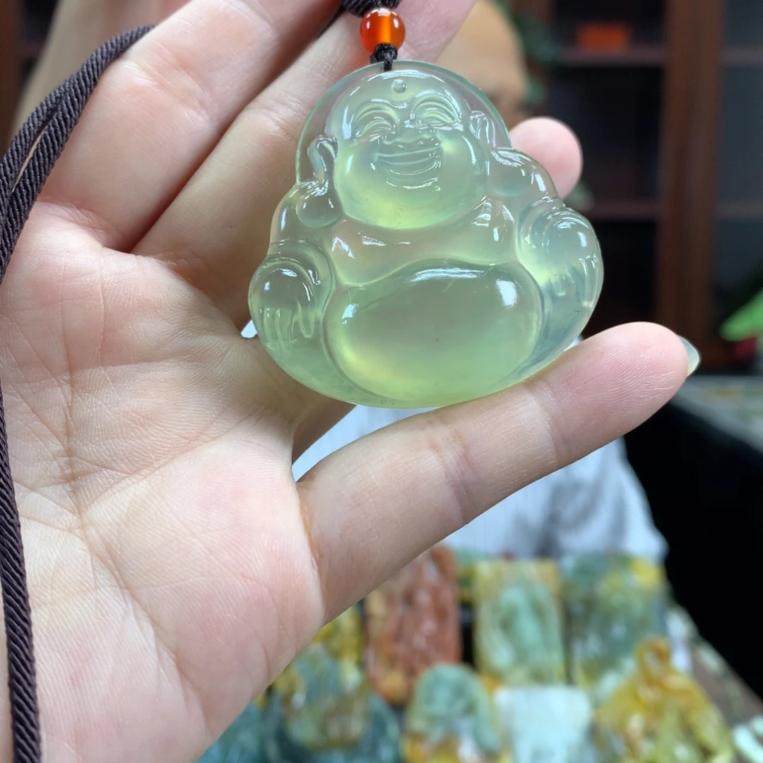 未镶嵌蛇纹石玉颈饰