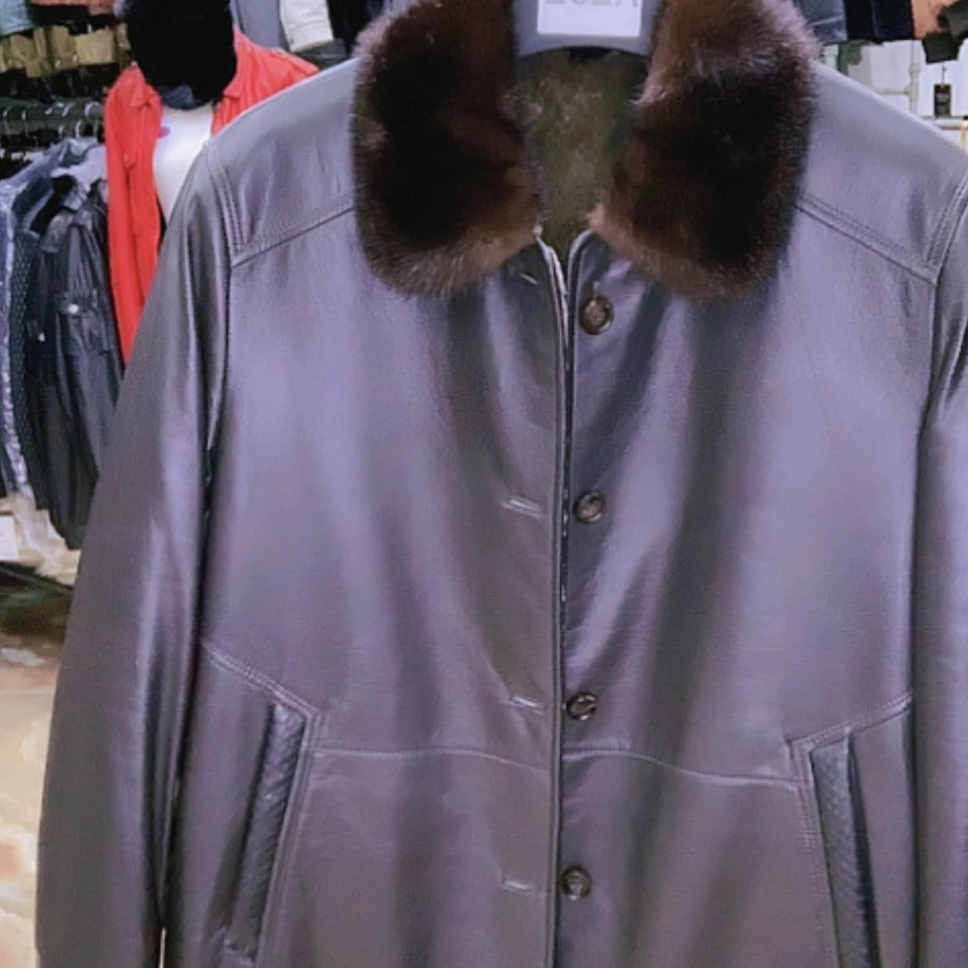 【闪购商品】貂领棕色