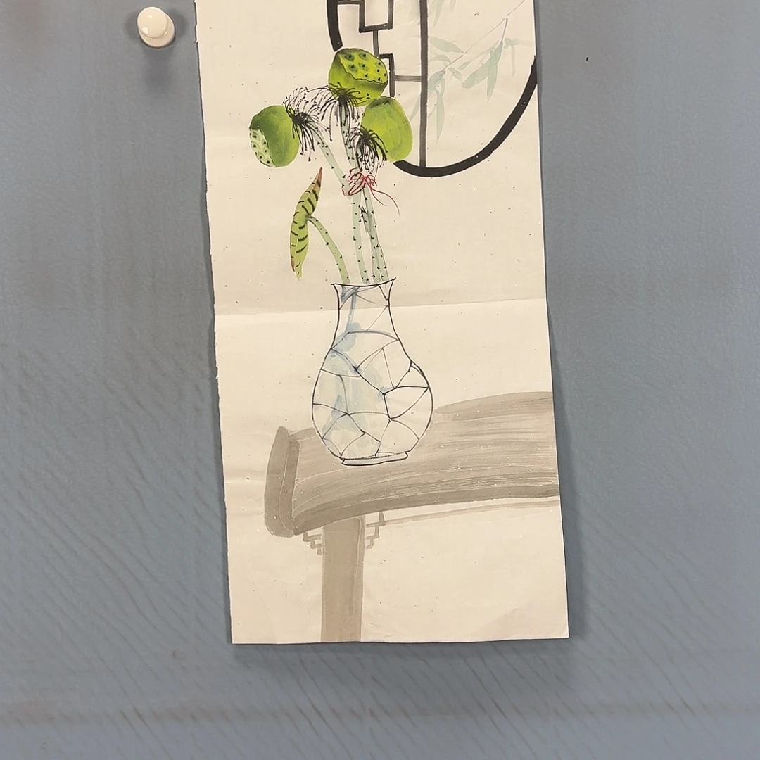 国画1188 牡丹图画师大