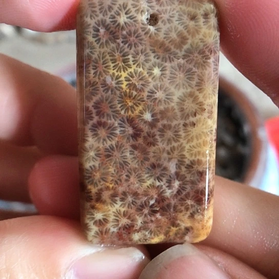 硅化玉吊坠未镶嵌