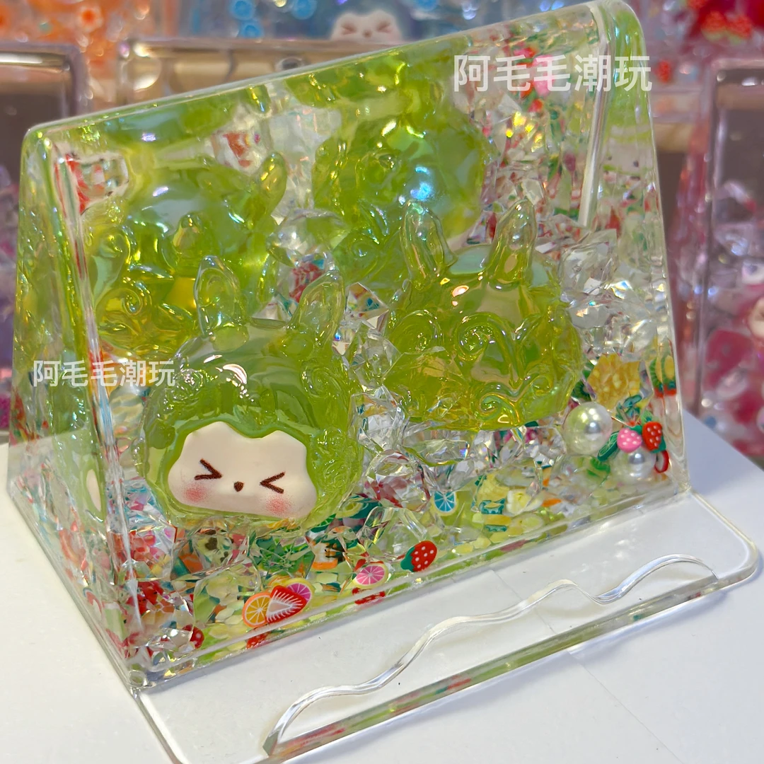 流沙支架高透摆件精美礼品丰富桌面情绪价值