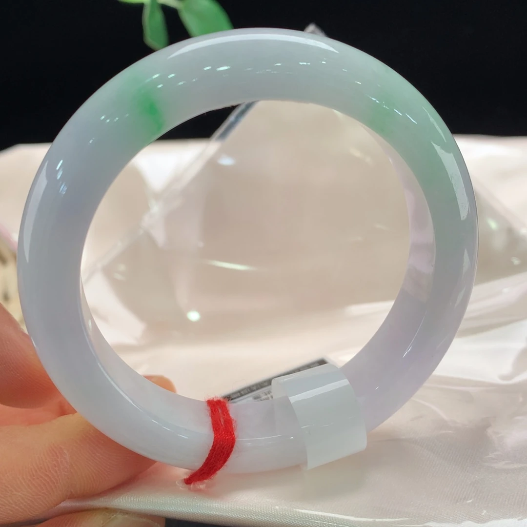 茜***茜翡翠未镶嵌手镯1094