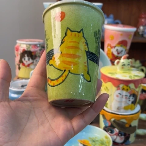 炉景德镇釉下手绘陶瓷