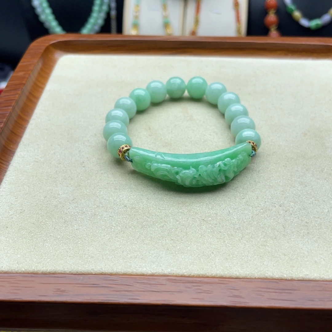 翡翠未镶嵌手链翡翠手链
