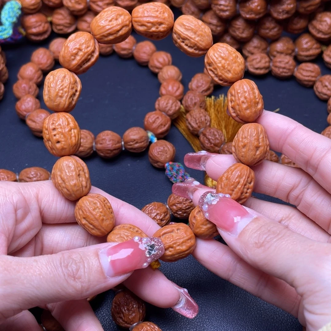 文玩核桃手串小八棱