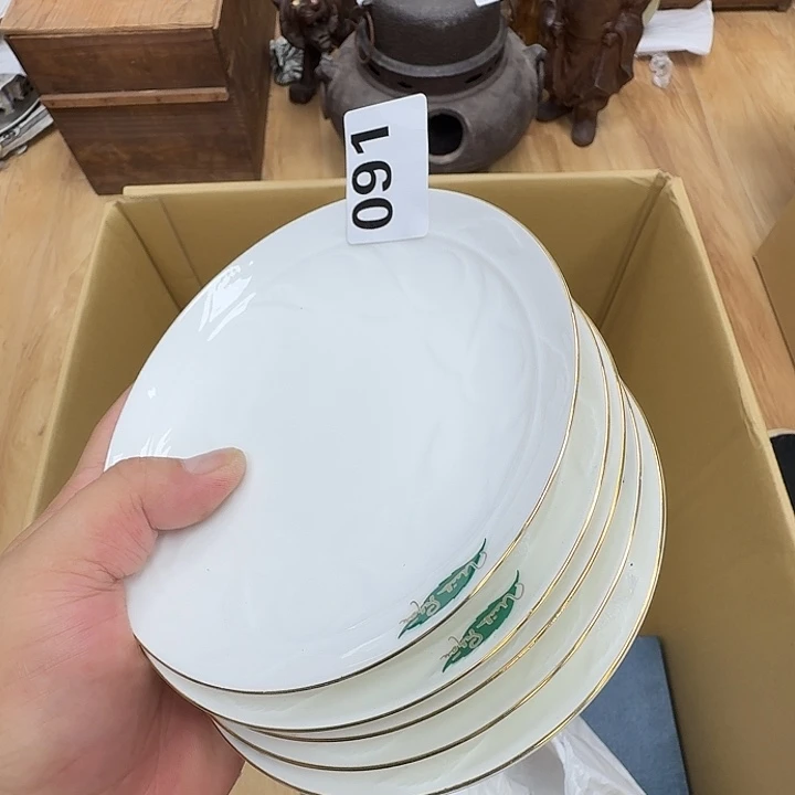 瓷片工艺品摆件瓷器摆件正能量