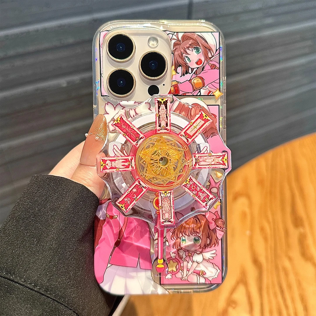 百变小樱少女适用苹果16promax手机壳iphone15pro保护套17promax