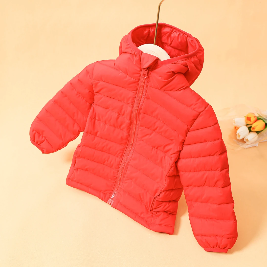 十月妈咪秋冬男童棉服儿童中小童装时尚轻薄连帽棉衣SP524239