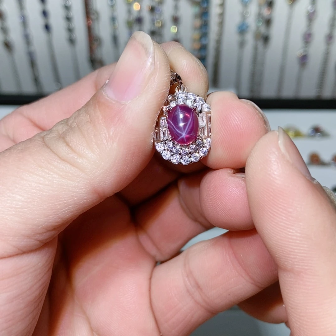 绿水晶戒指银S925镶嵌