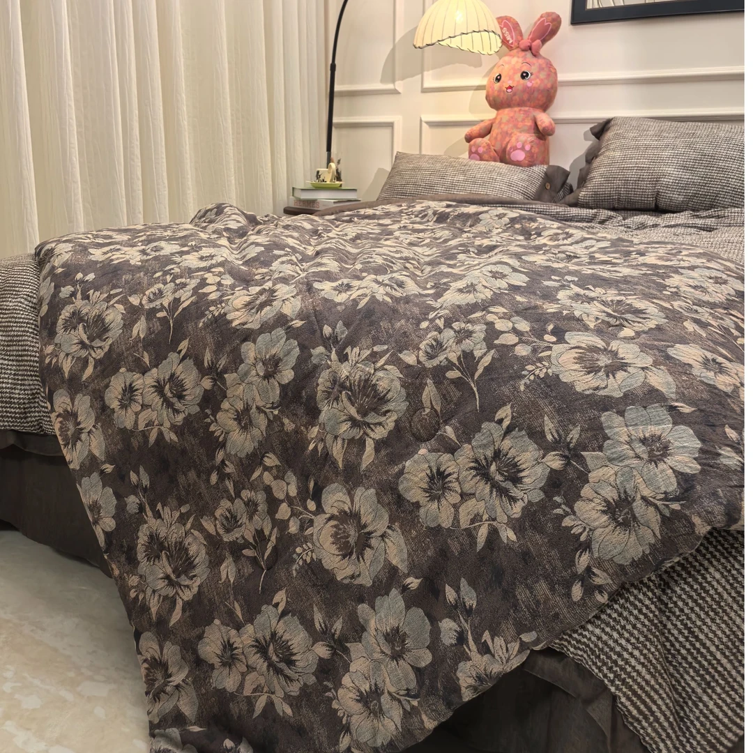 【夜来香-被子】简约舒适亲肤中古系列床品