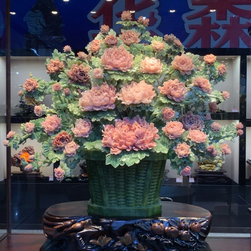 【闪购商品】未镶嵌蛇纹石玉摆件覆膜