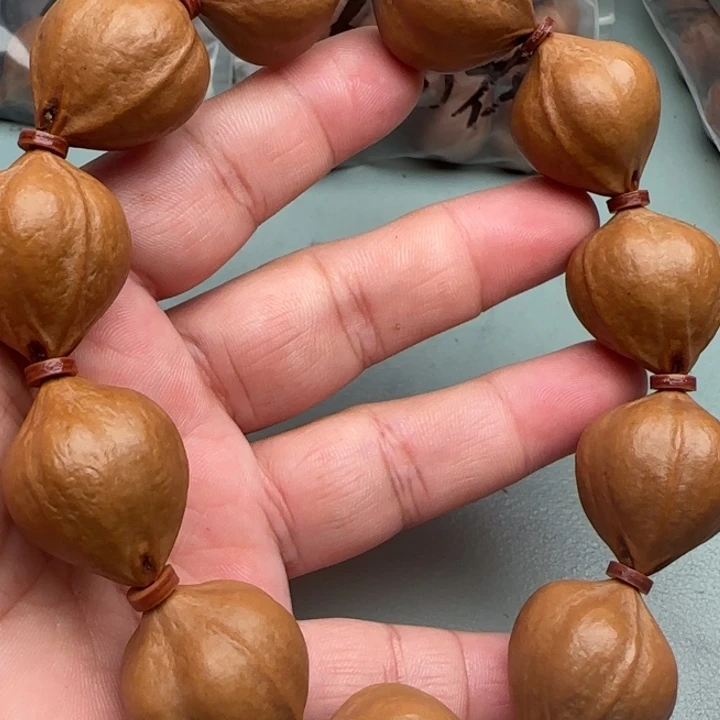 ＊***＊手串橄榄核橄榄核原皮铁核三面佛