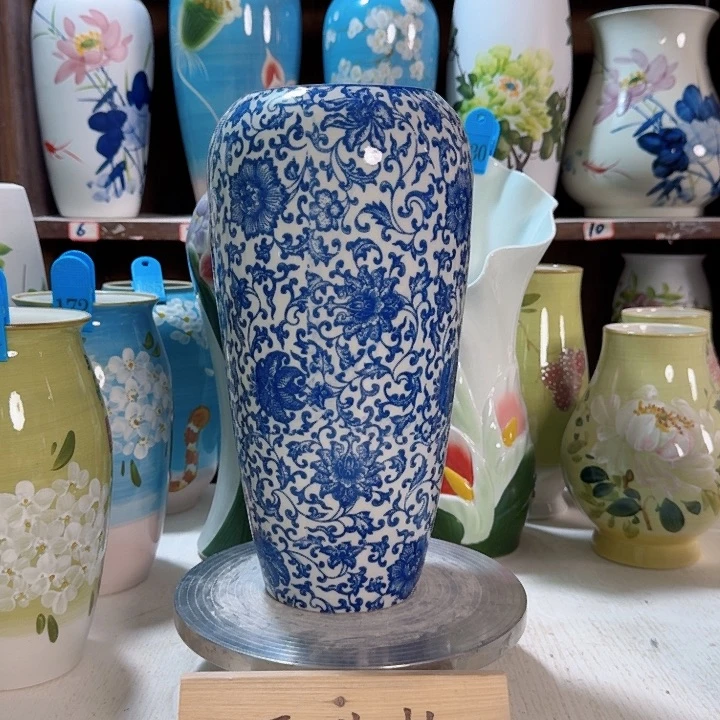 大萝卜青花子连新款陶瓷陶瓷陶