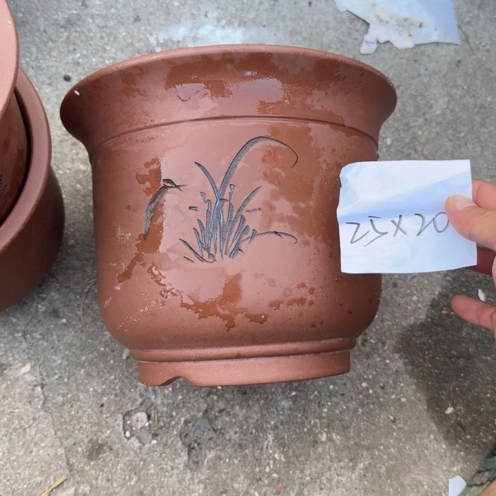 紫砂花盆特价商品